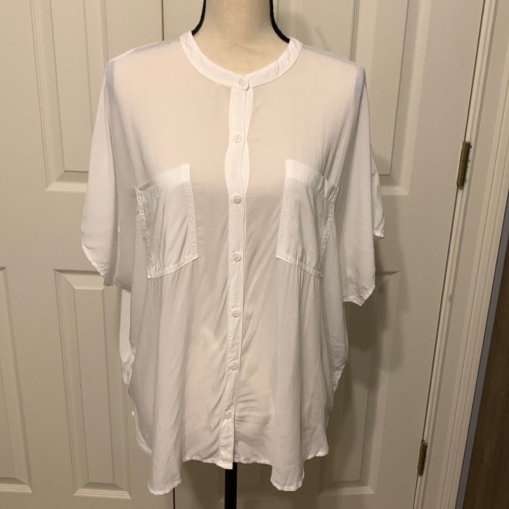 Splendid Voile Circle Top